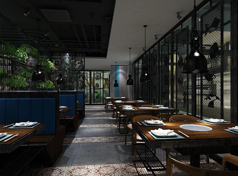 小火鍋店裝修設(shè)計(jì)，小型火鍋店廚房布局設(shè)計(jì)
